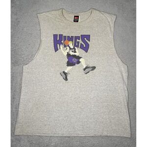 VTG Nike Team Sacramento Kings NBA Jason Williams Tank Top Shirt Mens 2XL NK#478